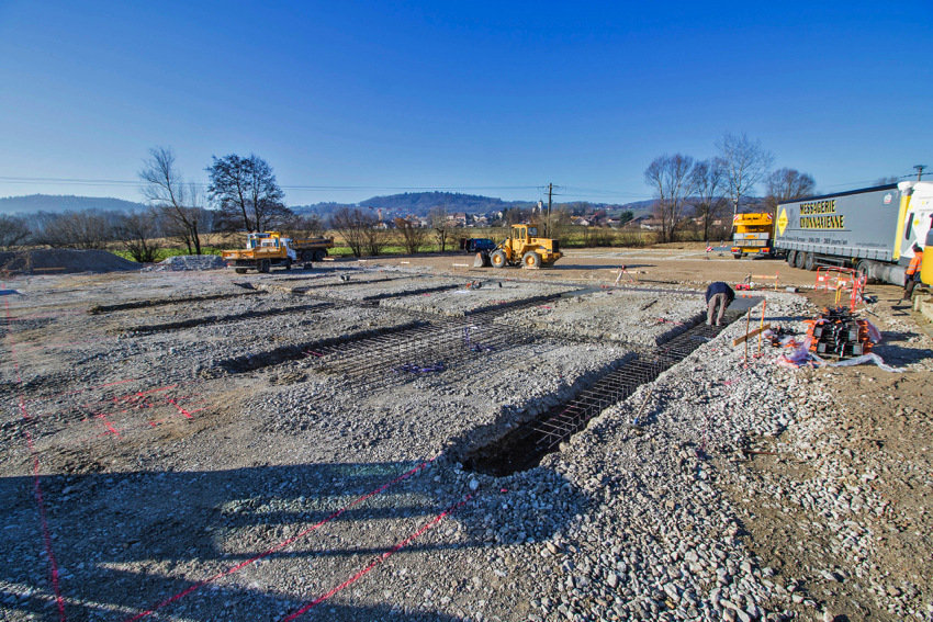 Suivi de chantier village d'entreprises Sillingy (du 5 au 18 décembre)